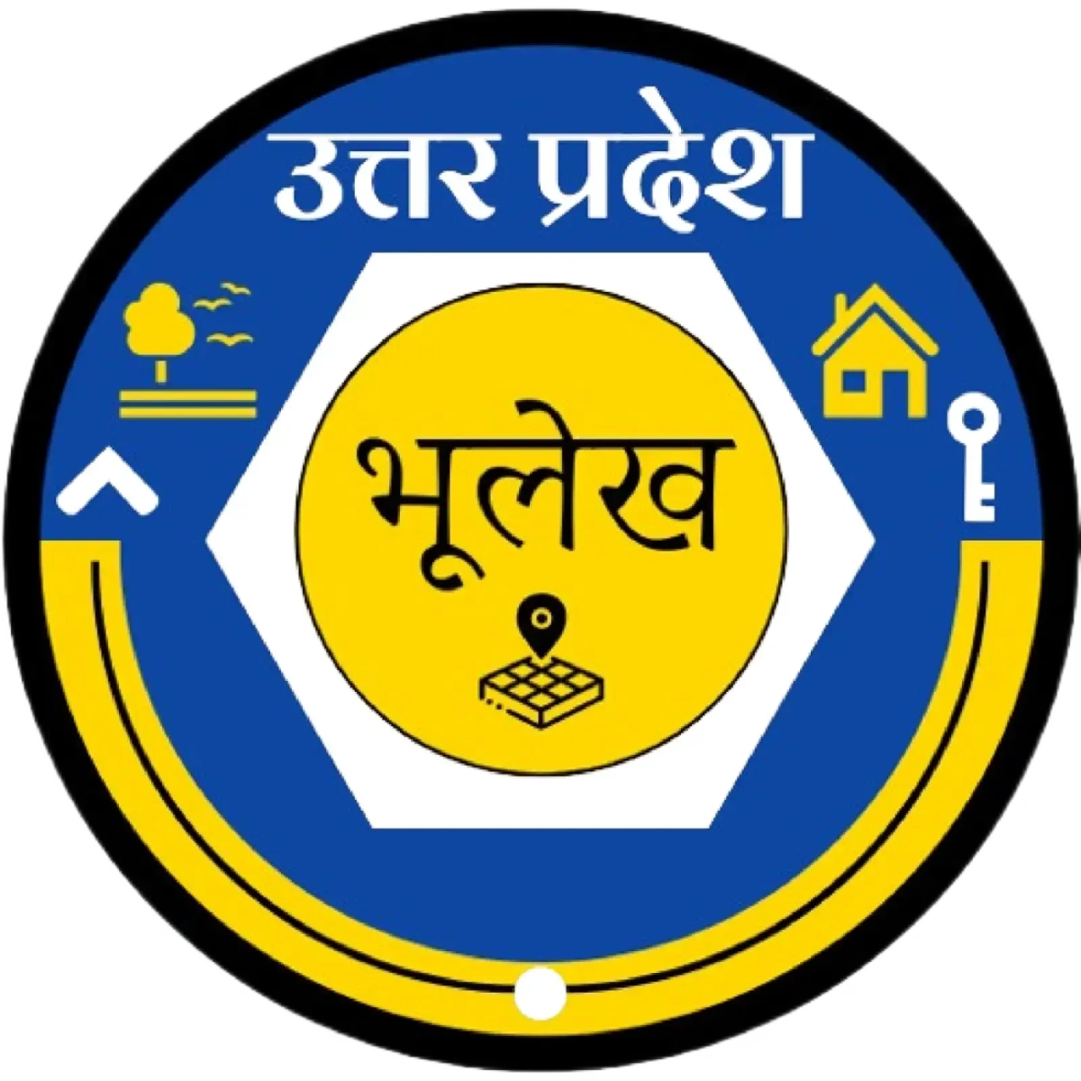 Bhulekh UP Logo