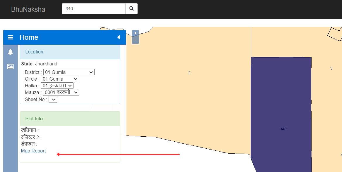 land-information-and-map-click-on-map-report