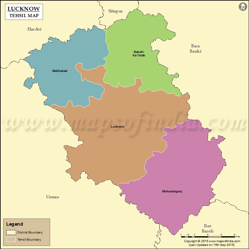 lucknow-tehsil-map